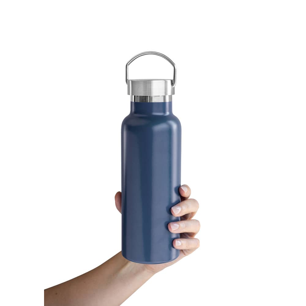 Garrafa térmica em aço inox 36% reciclado de parede dupla isolada a vácuo (810 mL)