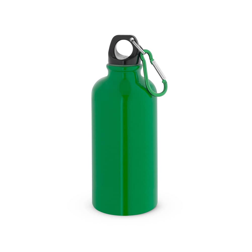 Squeeze esportiva em aço inox, de parede simples com acabamento brilhante (560 mL)