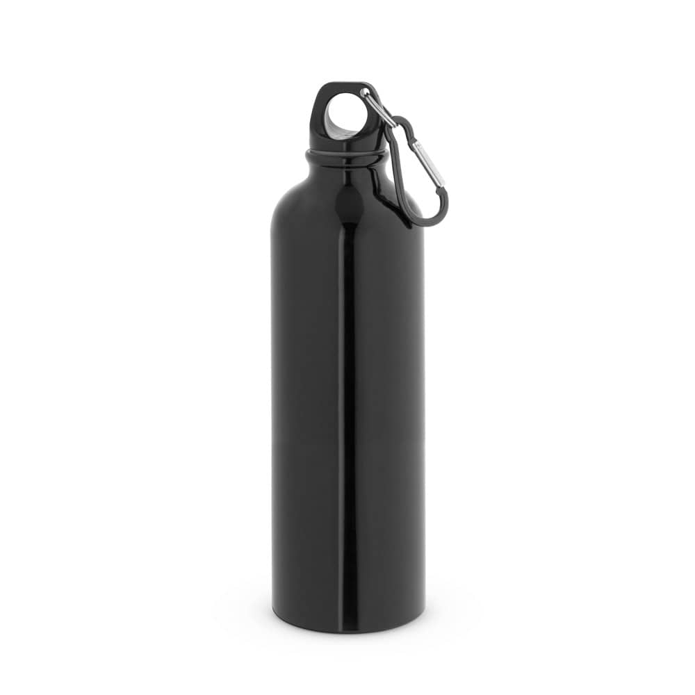 KARSTEN L. Squeeze esportiva em aço inox de parede simples (790 mL)
