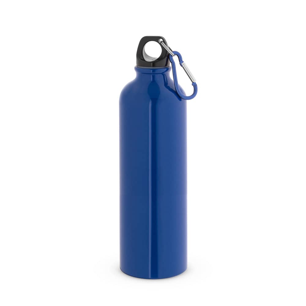 KARSTEN L. Squeeze esportiva em aço inox de parede simples (790 mL)