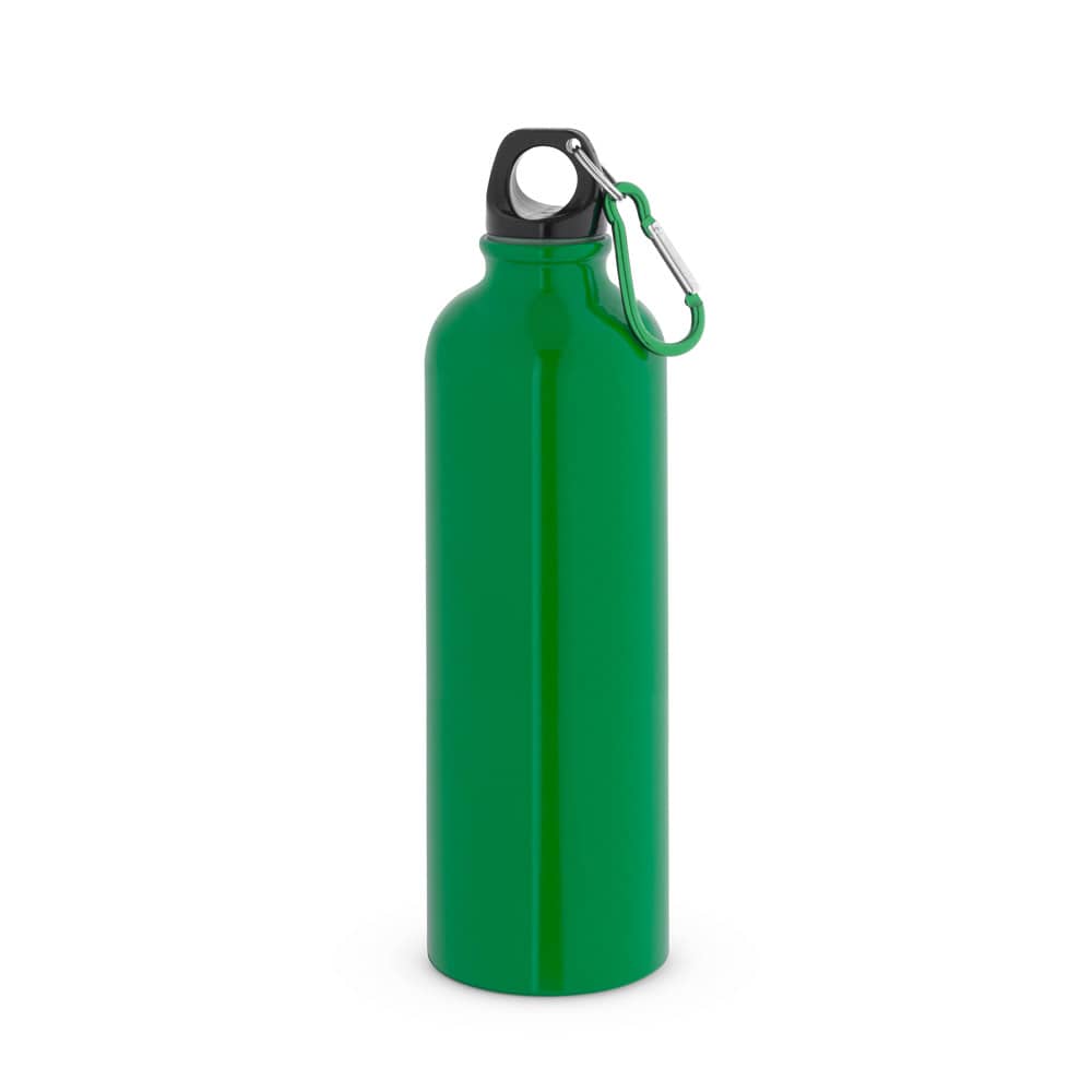 KARSTEN L. Squeeze esportiva em aço inox de parede simples (790 mL)