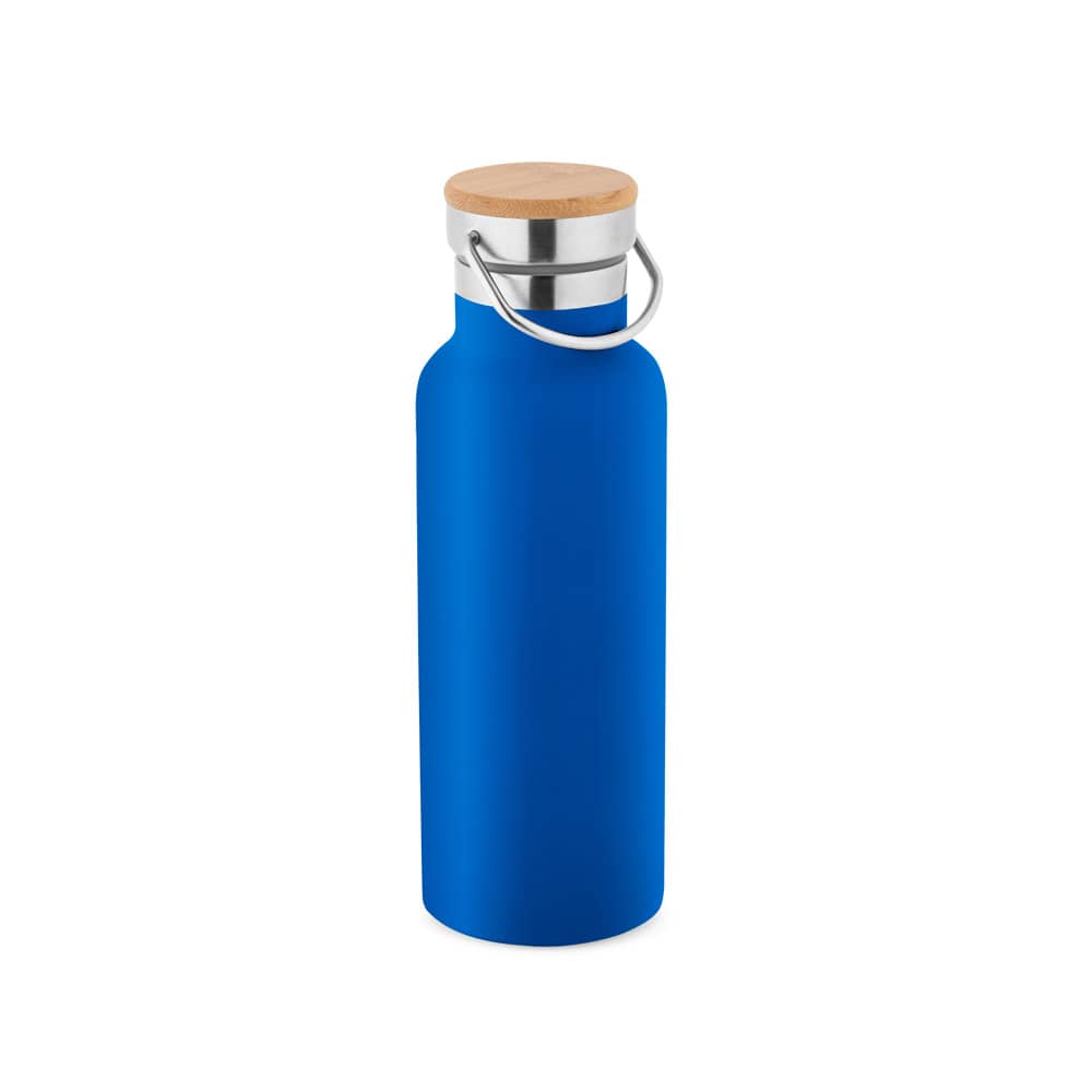 Garrafa térmica em aço inox de parede dupla isolada a vácuo (570 mL)