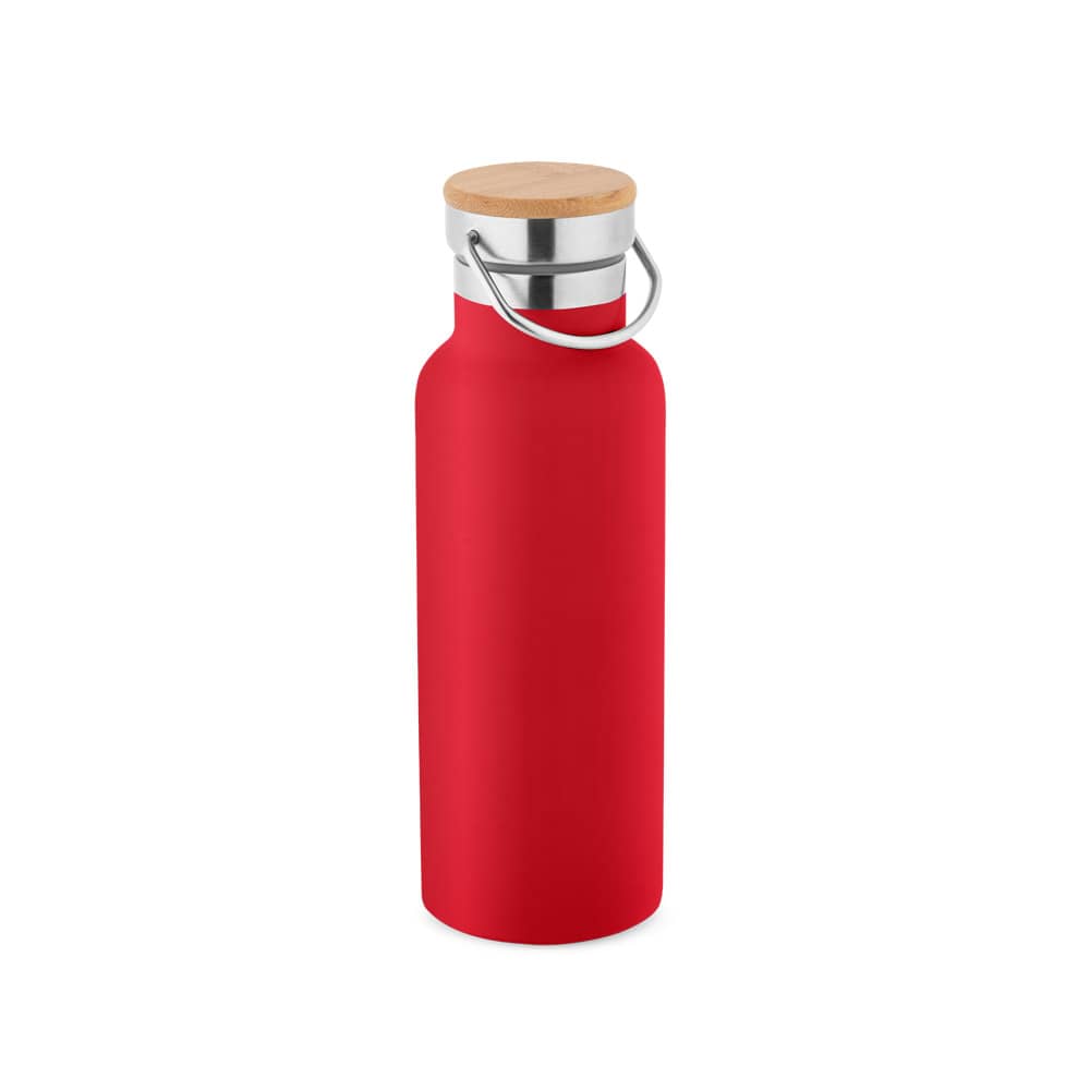 Garrafa térmica em aço inox de parede dupla isolada a vácuo (570 mL)
