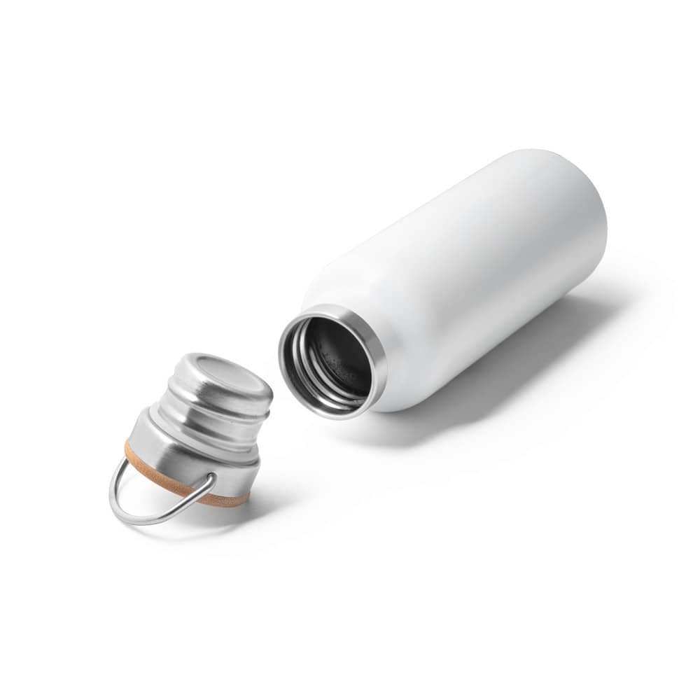 Garrafa térmica em aço inox de parede dupla isolada a vácuo (570 mL)