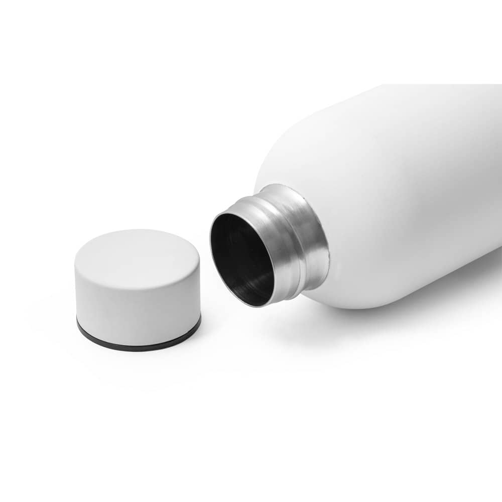 Garrafa térmica em aço inox 36% reciclado de parede dupla isolada a vácuo (550 mL)