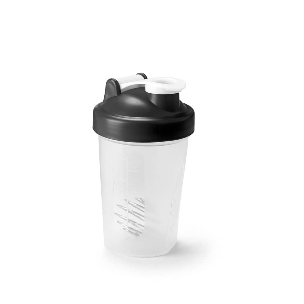 Shaker em HDPE com tampa flip top em PP (550 mL)