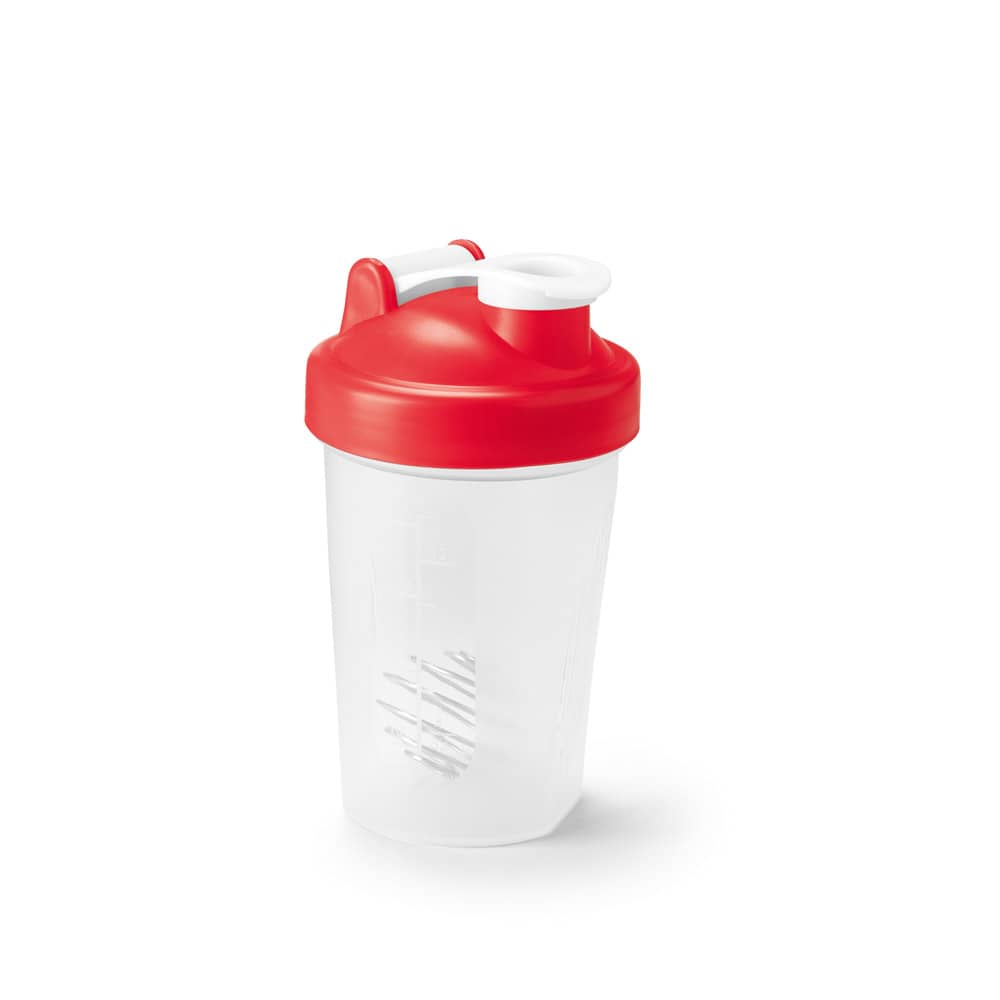 Shaker em HDPE com tampa flip top em PP (550 mL)