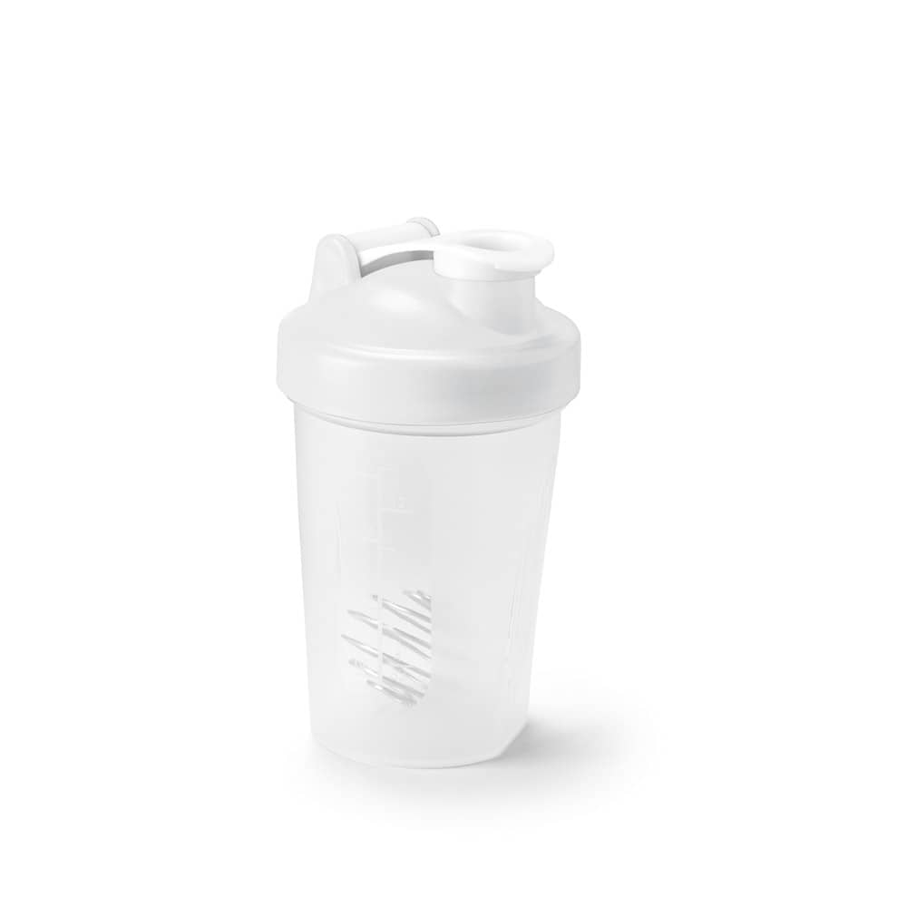 Shaker em HDPE com tampa flip top em PP (550 mL)