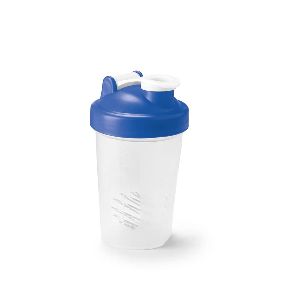 Shaker em HDPE com tampa flip top em PP (550 mL)