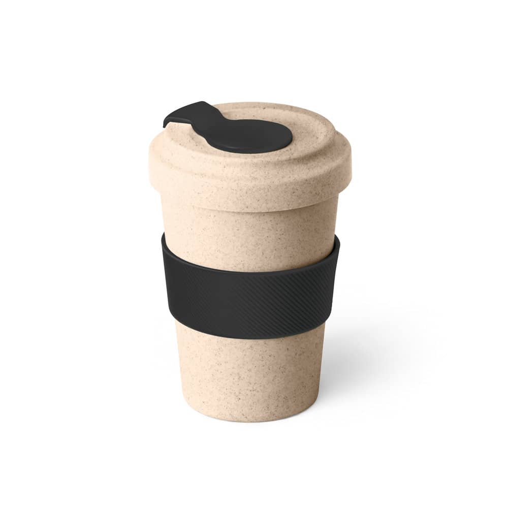 Copo para viagem em fibra de bambu (60%) e PP (40%) (500 mL)