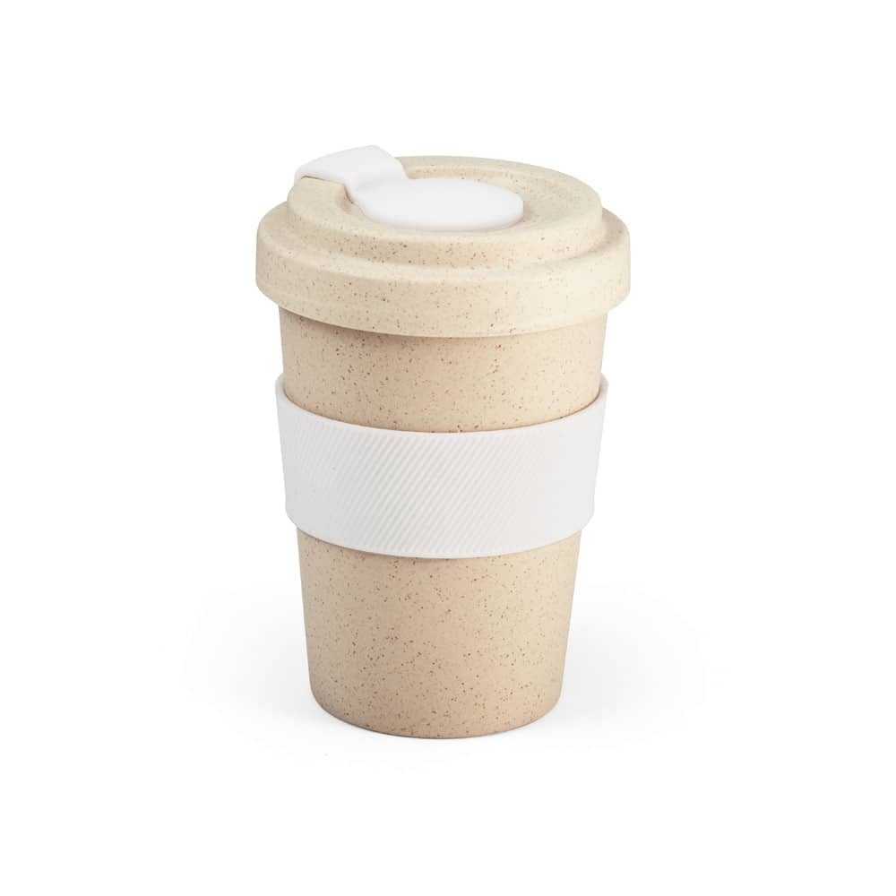 Copo para viagem em fibra de bambu (60%) e PP (40%) (500 mL)