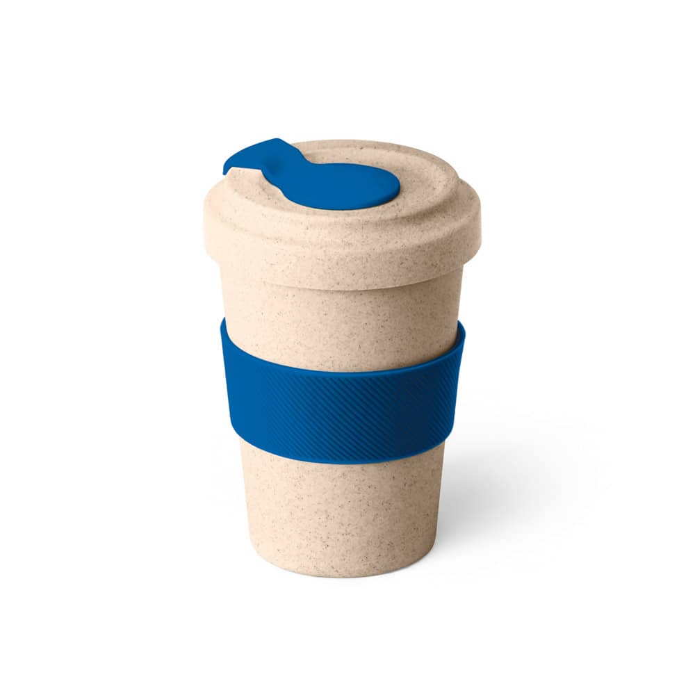 Copo para viagem em fibra de bambu (60%) e PP (40%) (500 mL)