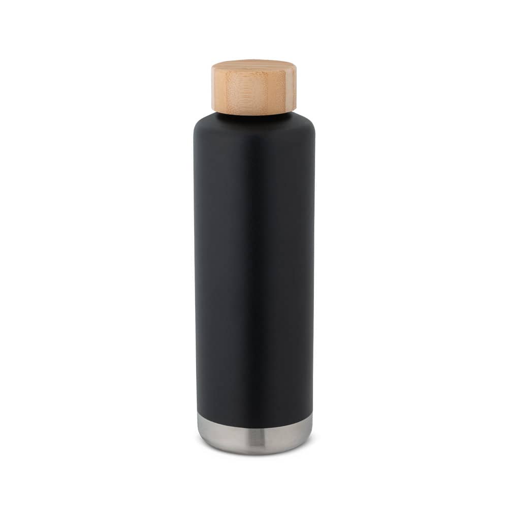 Garrafa térmica em aço inox de parede dupla isolada a vácuo (640 mL)
