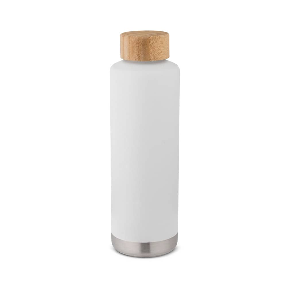 Garrafa térmica em aço inox de parede dupla isolada a vácuo (640 mL)