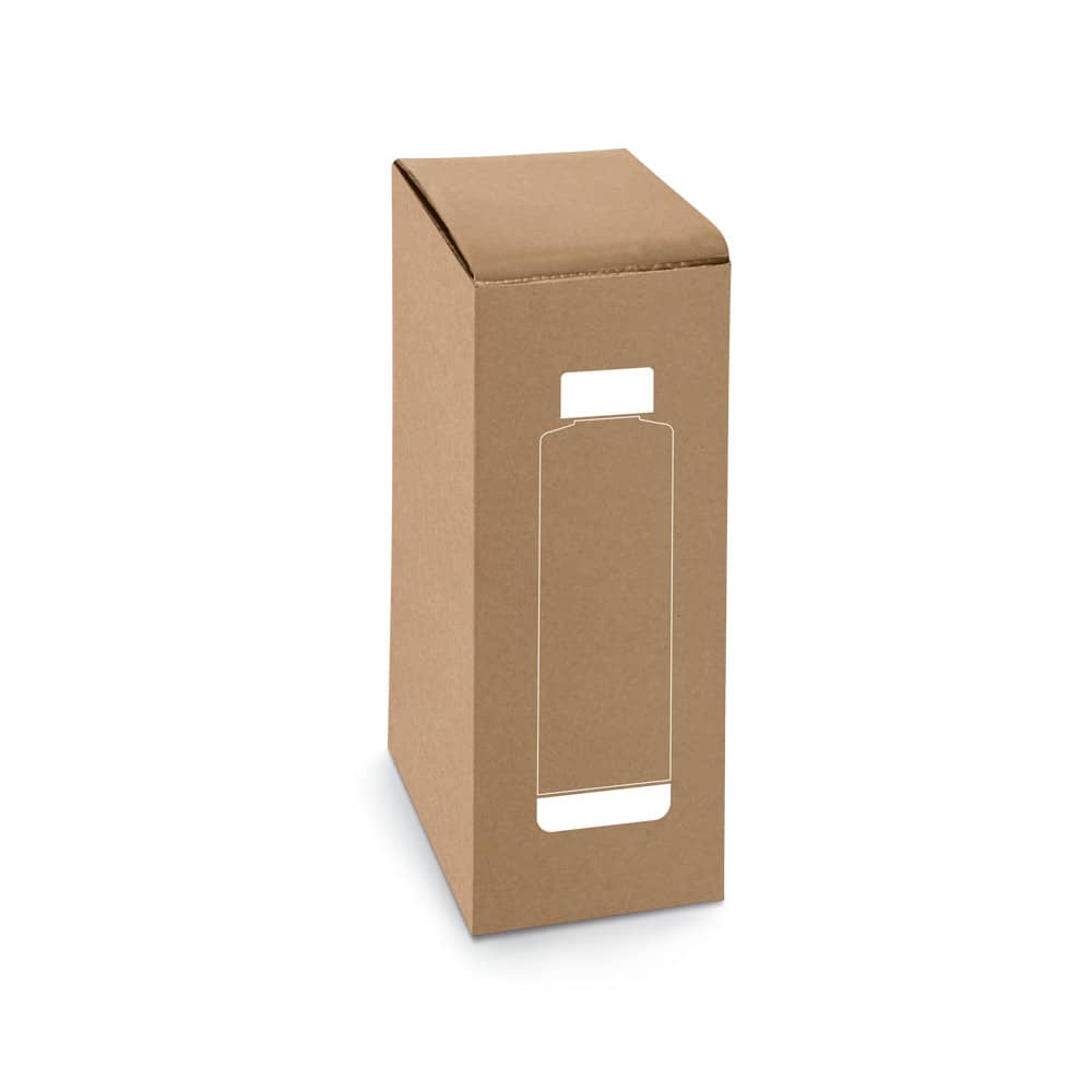 Garrafa térmica em aço inox de parede dupla isolada a vácuo (640 mL)