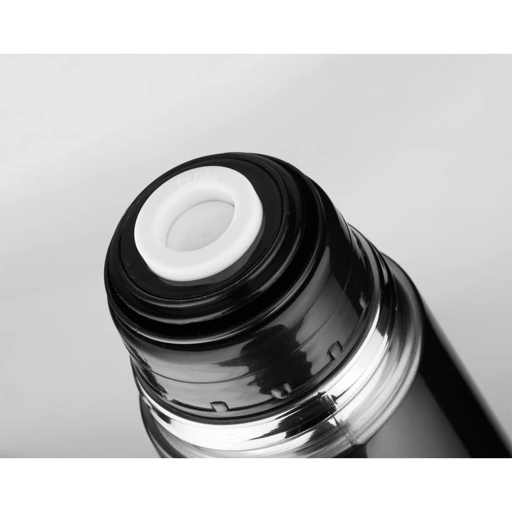 Garrafa em aço inox de parede dupla térmica, isolada a vácuo (750 mL)