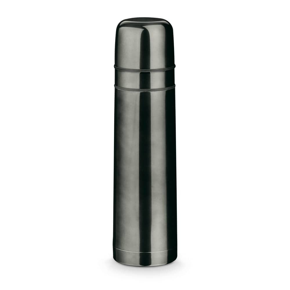 Garrafa em aço inox de parede dupla térmica, isolada a vácuo (750 mL)