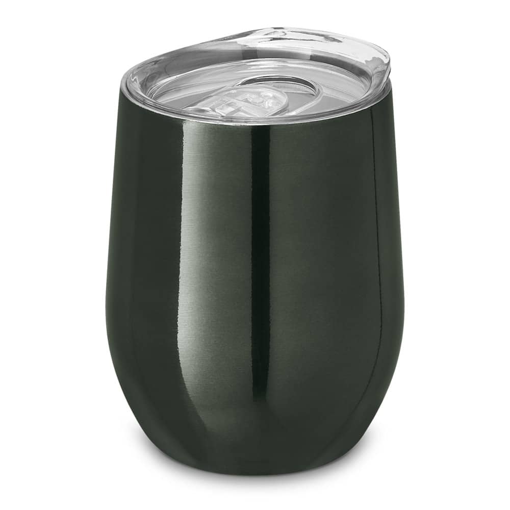 Copo de viagem térmico em aço inox de parede dupla isolada a vácuo (400 mL)
