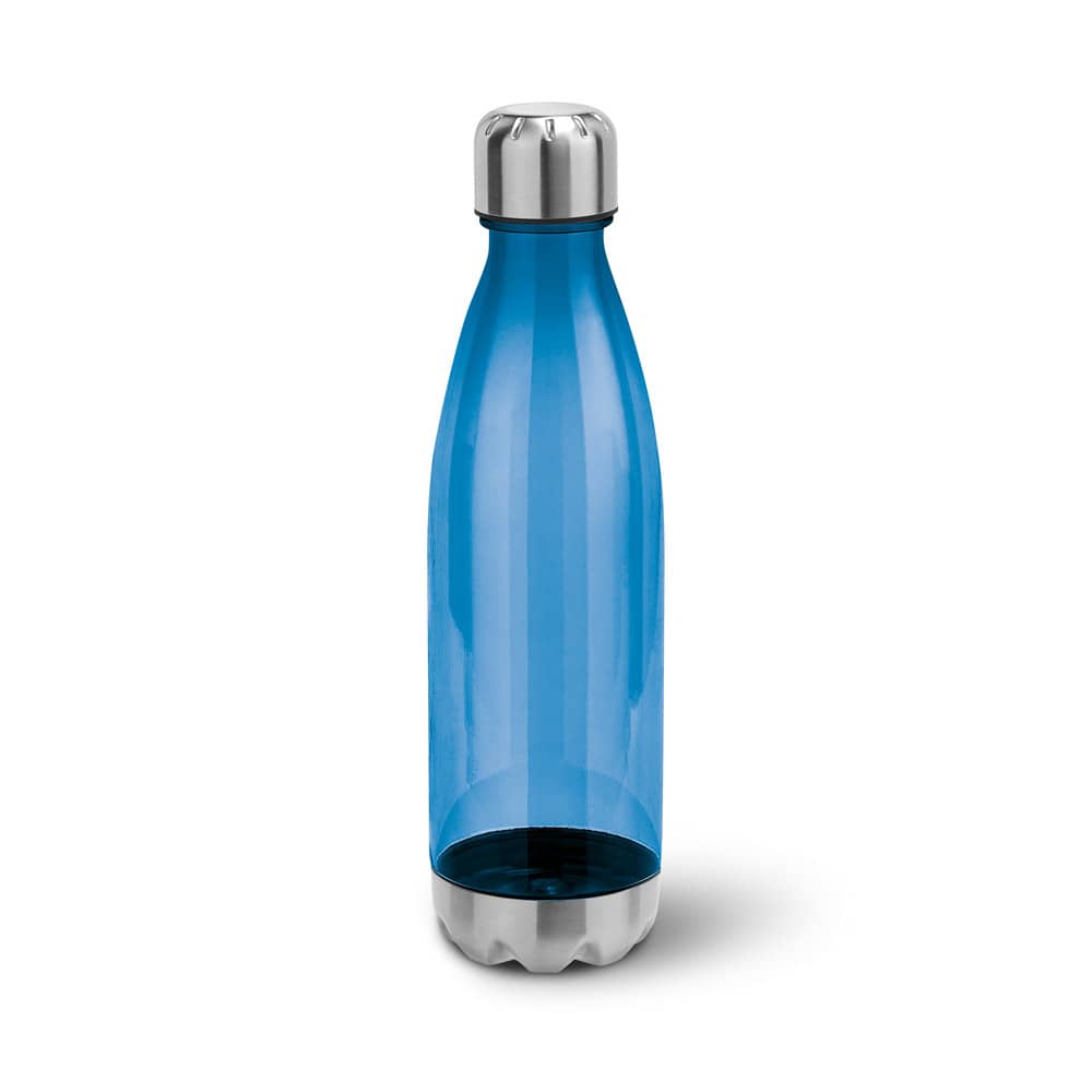 Squeeze em AS, com tampa e base em aço inox (700 mL)