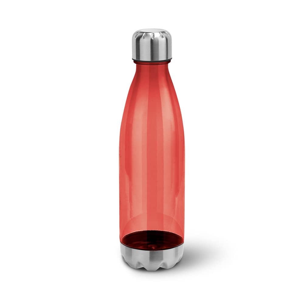 Squeeze em AS, com tampa e base em aço inox (700 mL)