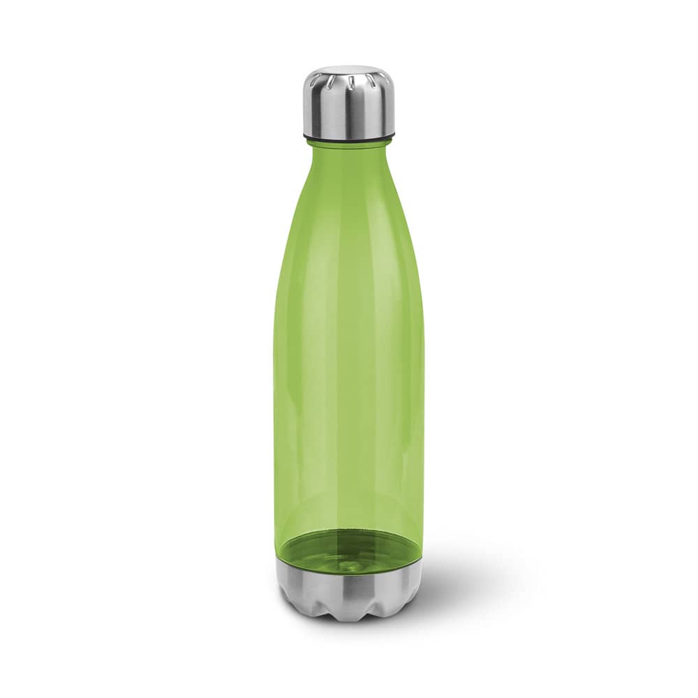 Squeeze em AS, com tampa e base em aço inox (700 mL)