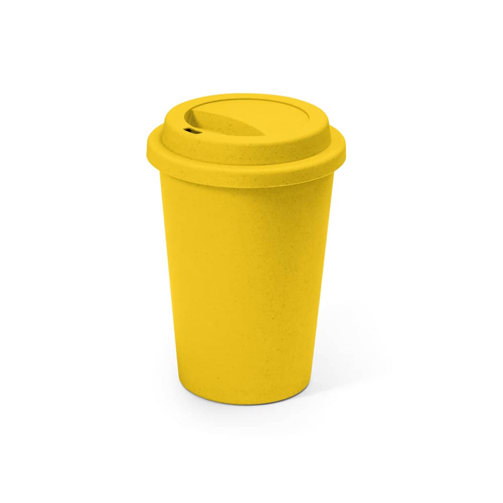 Copo para viagem em fibra de bambu (60%) e PP (40%) (450 mL)