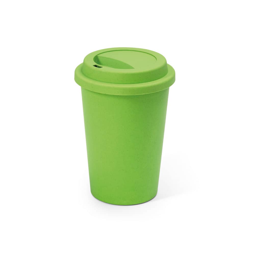 Copo para viagem em fibra de bambu (60%) e PP (40%) (450 mL)