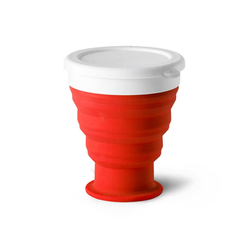 Copo de viagem em silicone e PP (400 mL)