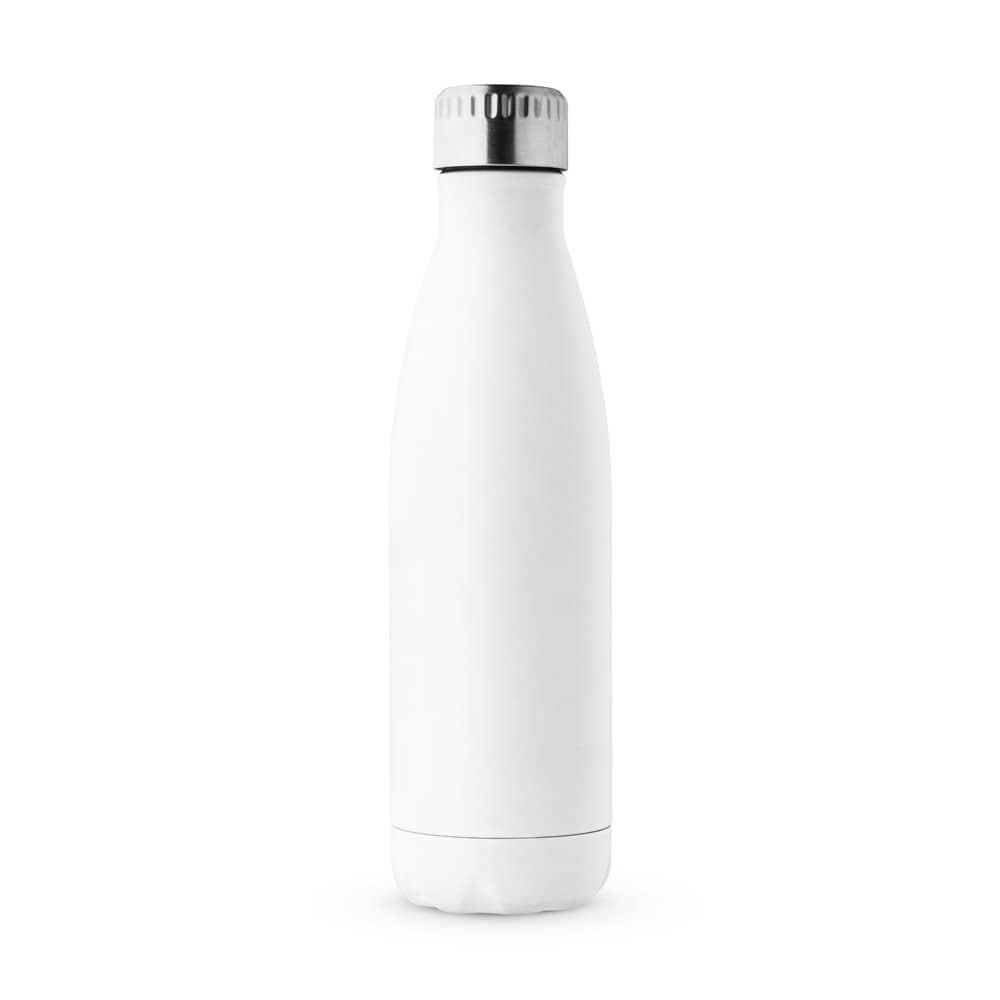 Garrafa térmica em aço inox de parede dupla isolada a vácuo (500 mL)