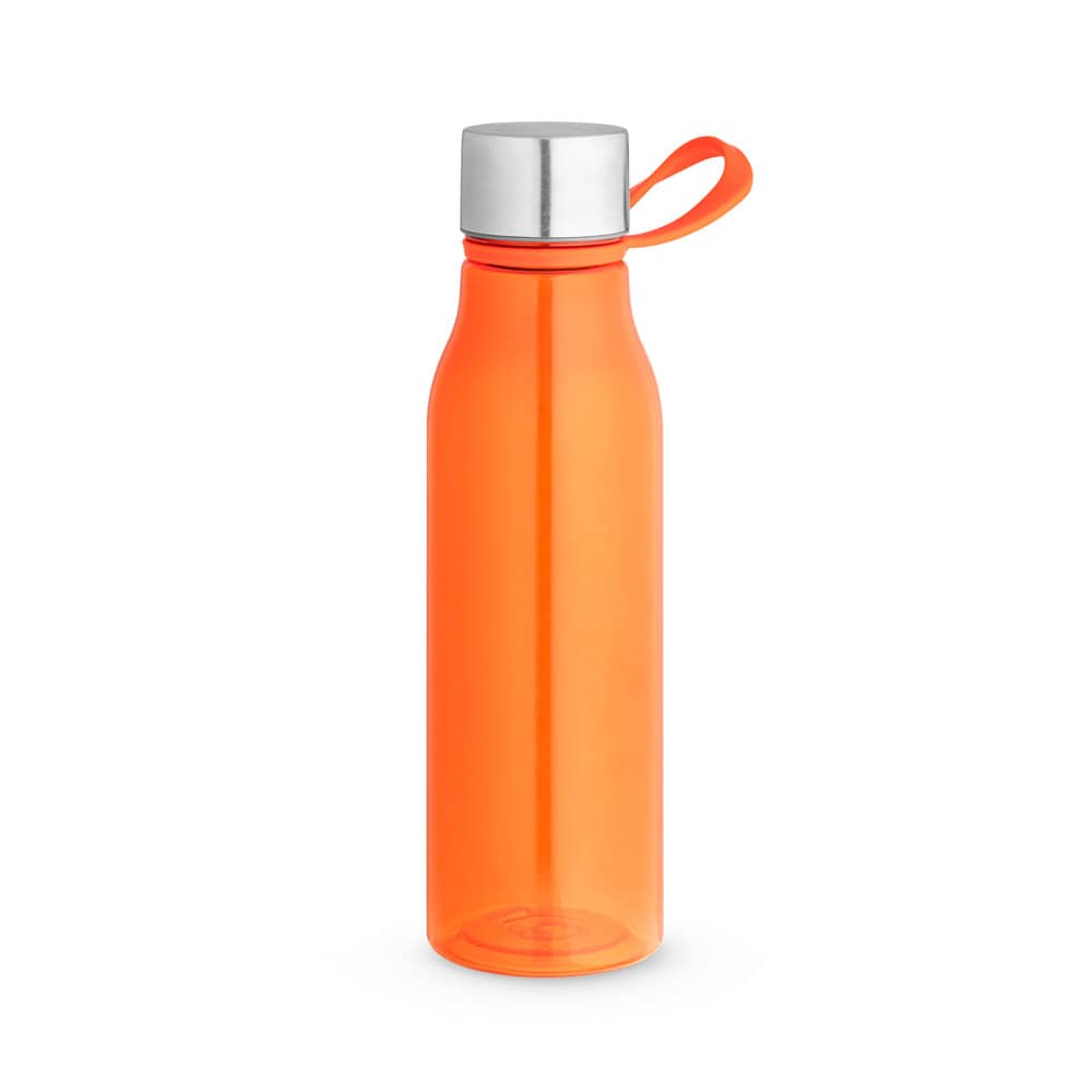 Squeeze em PET 100% reciclado com alça de silicone (590 mL)
