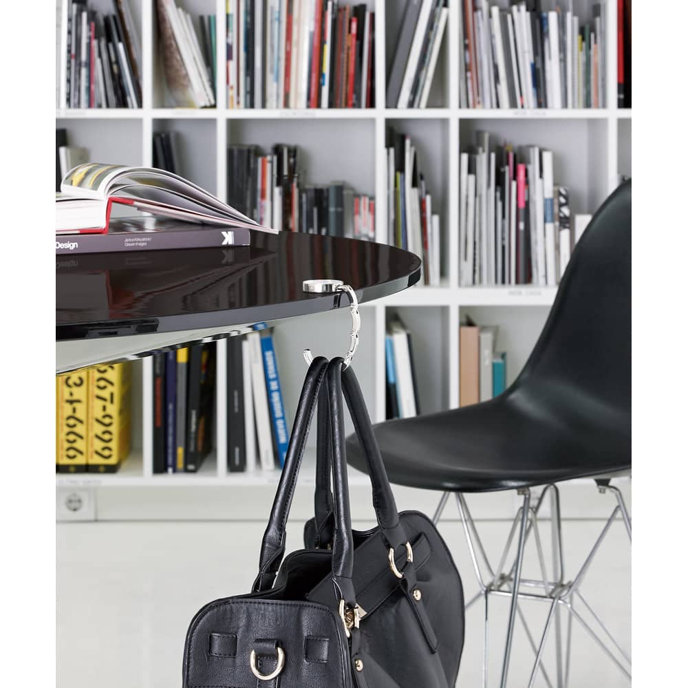 Suporte de bolsa resistente para mesa