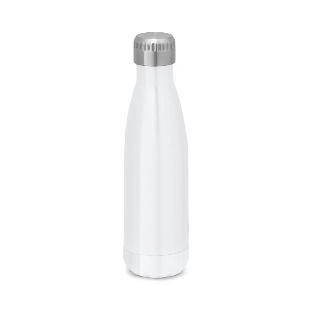 Garrafa térmica para sublimação em aço inox, de parede dupla isolada a vácuo (510 mL)