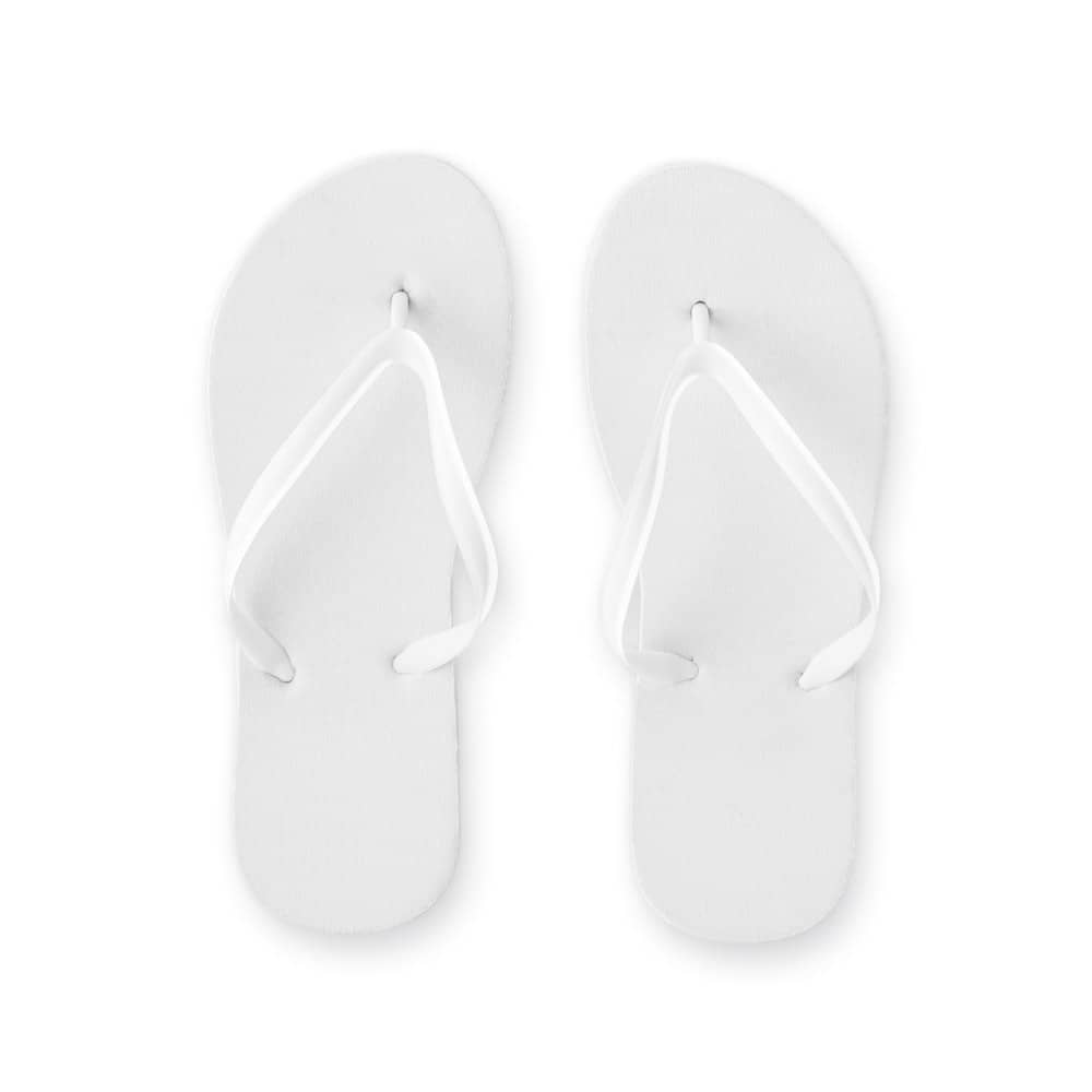 Chinelos com sola totalmente personalizável em sublimação