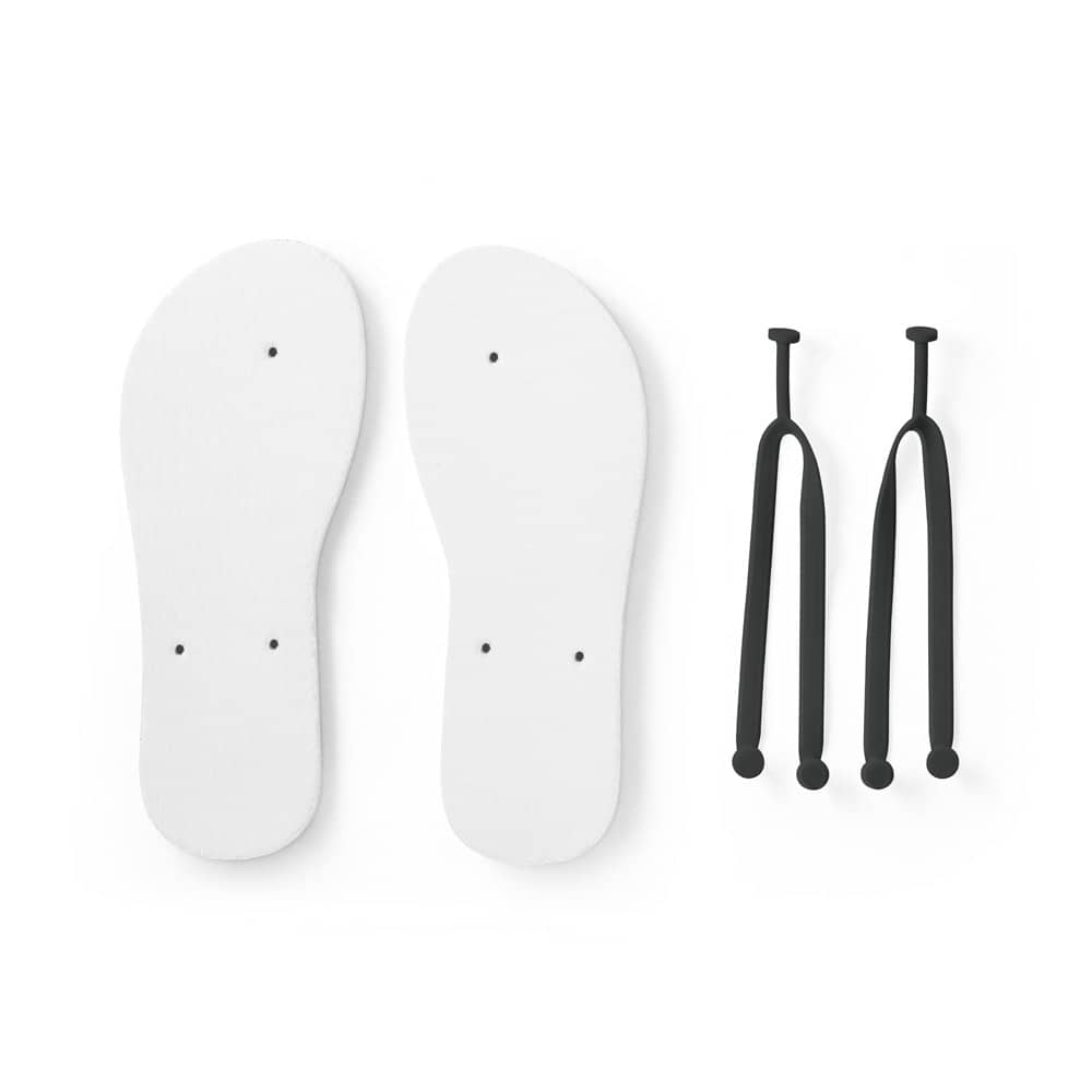 Chinelos com sola totalmente personalizável em sublimação