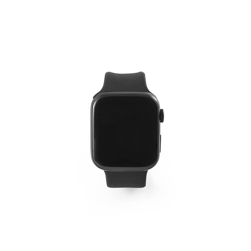 Relógio inteligente com bracelete em silicone e à prova de salpicos de água (IPX4)