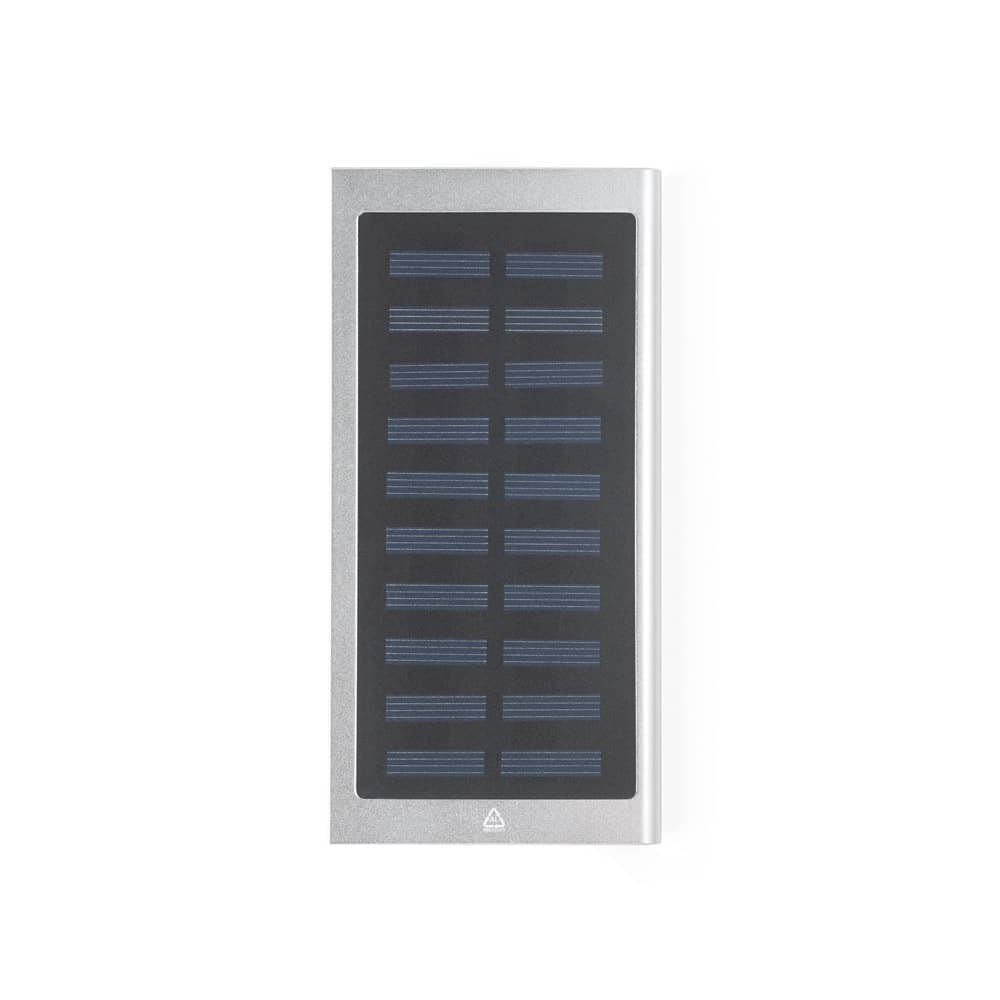 Bateria portátil em alumínio 100% reciclado (8 000 mAh)