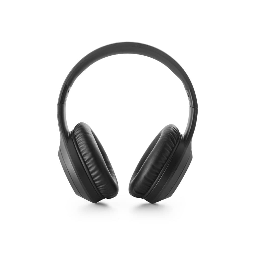 Fone de ouvido wireless dobráveis com ANC e autonomia de 15h, em ABS 100% reciclado