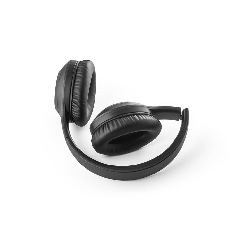 Fone de ouvido wireless dobráveis com ANC e autonomia de 15h, em ABS 100% reciclado