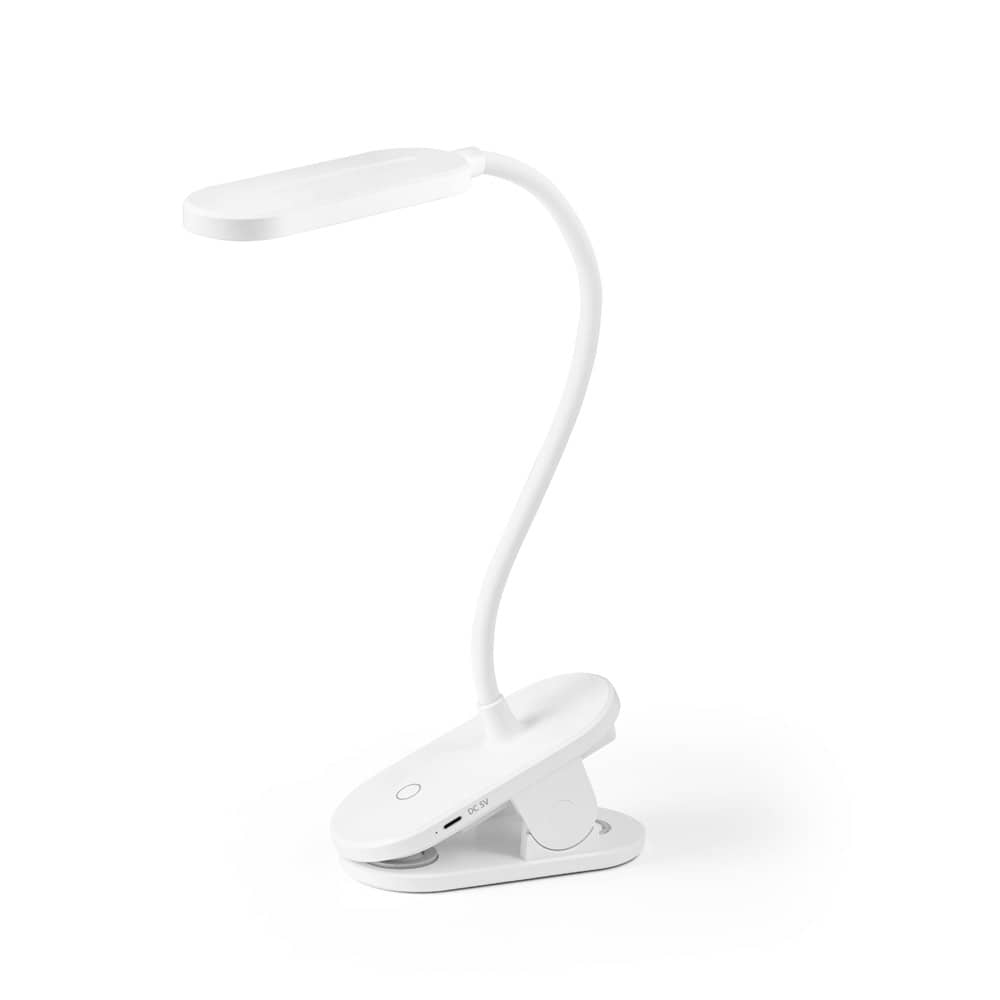 Luminária de mesa portátil em ABS 65% reciclado com 140 lumen