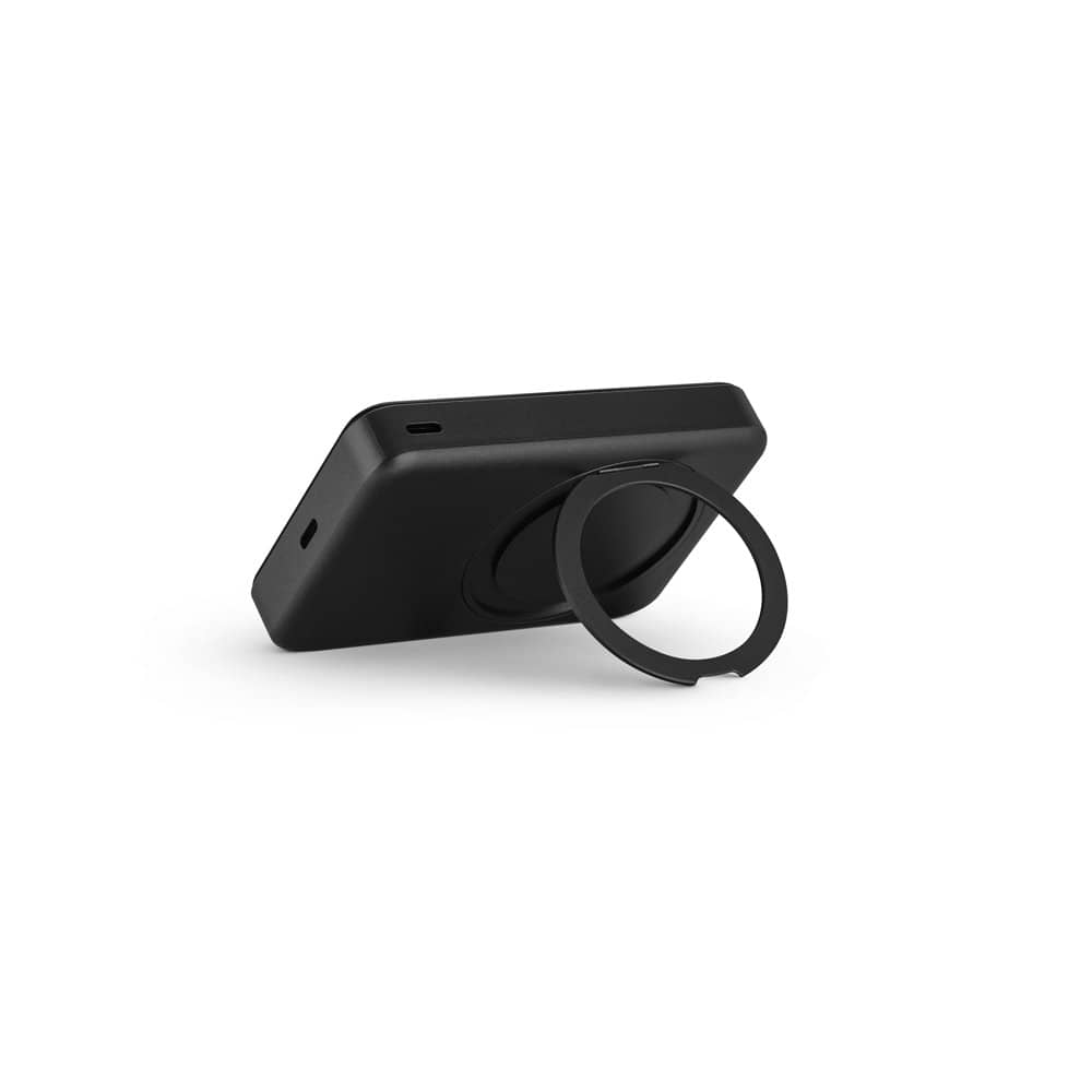 WARSHEL 10. Bateria portátil magnética com carregador por indução super-rápido (10'000 mAh), em ABS 100% reciclado