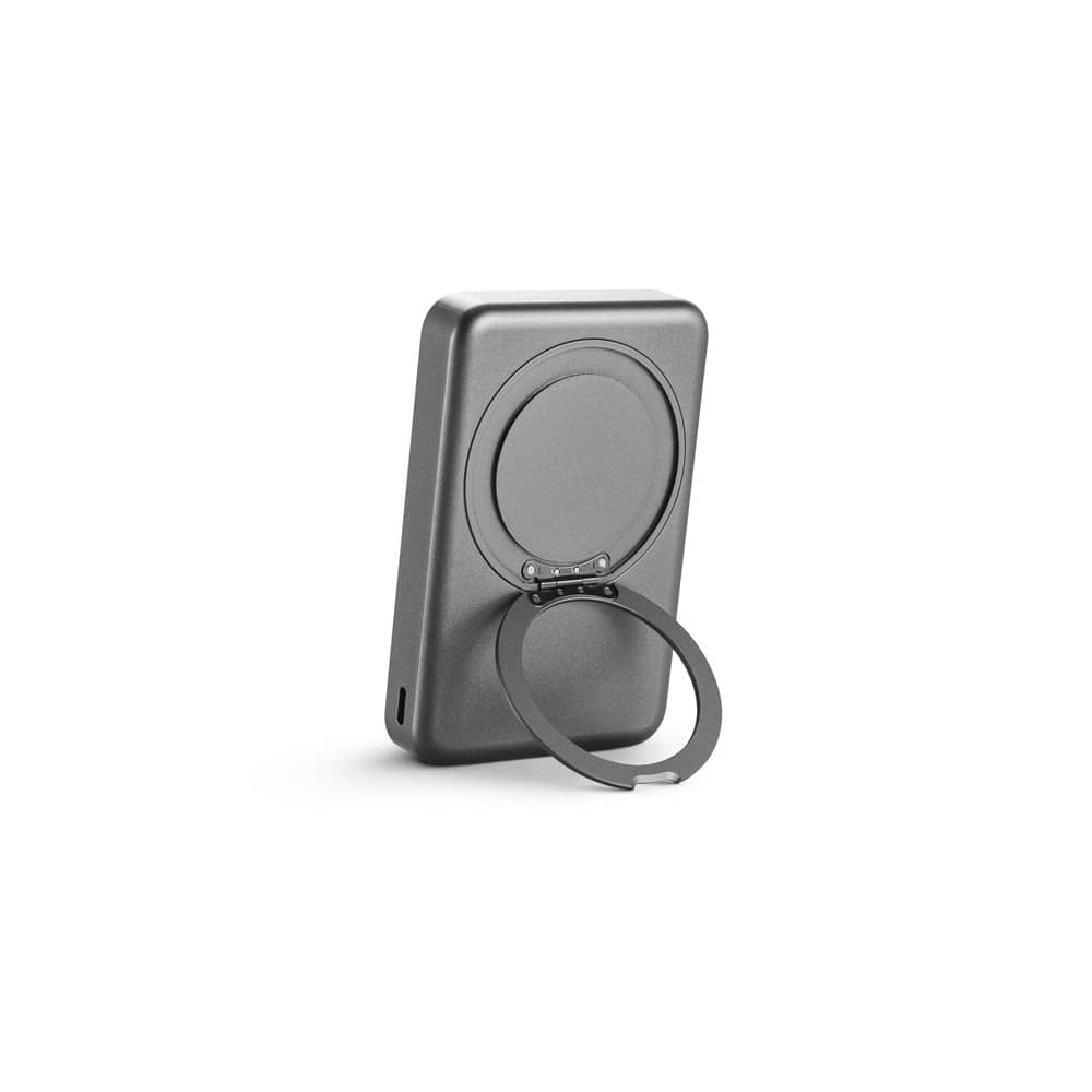 WARSHEL 10. Bateria portátil magnética com carregador por indução super-rápido (10'000 mAh), em ABS 100% reciclado