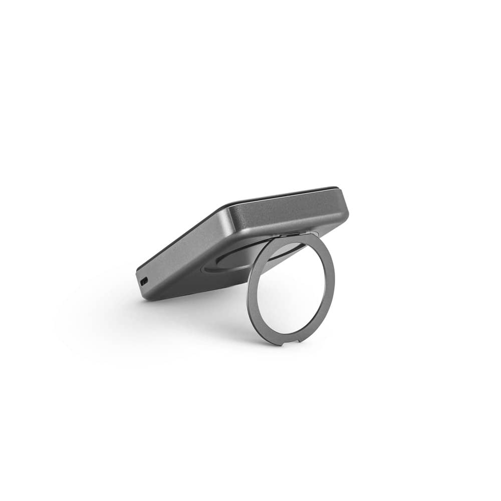 WARSHEL 10. Bateria portátil magnética com carregador por indução super-rápido (10'000 mAh), em ABS 100% reciclado