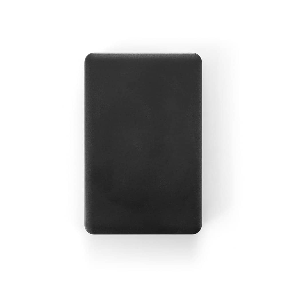 Bateria portátil com cabo integrado, em ABS 100% reciclado (10'000 mAh)