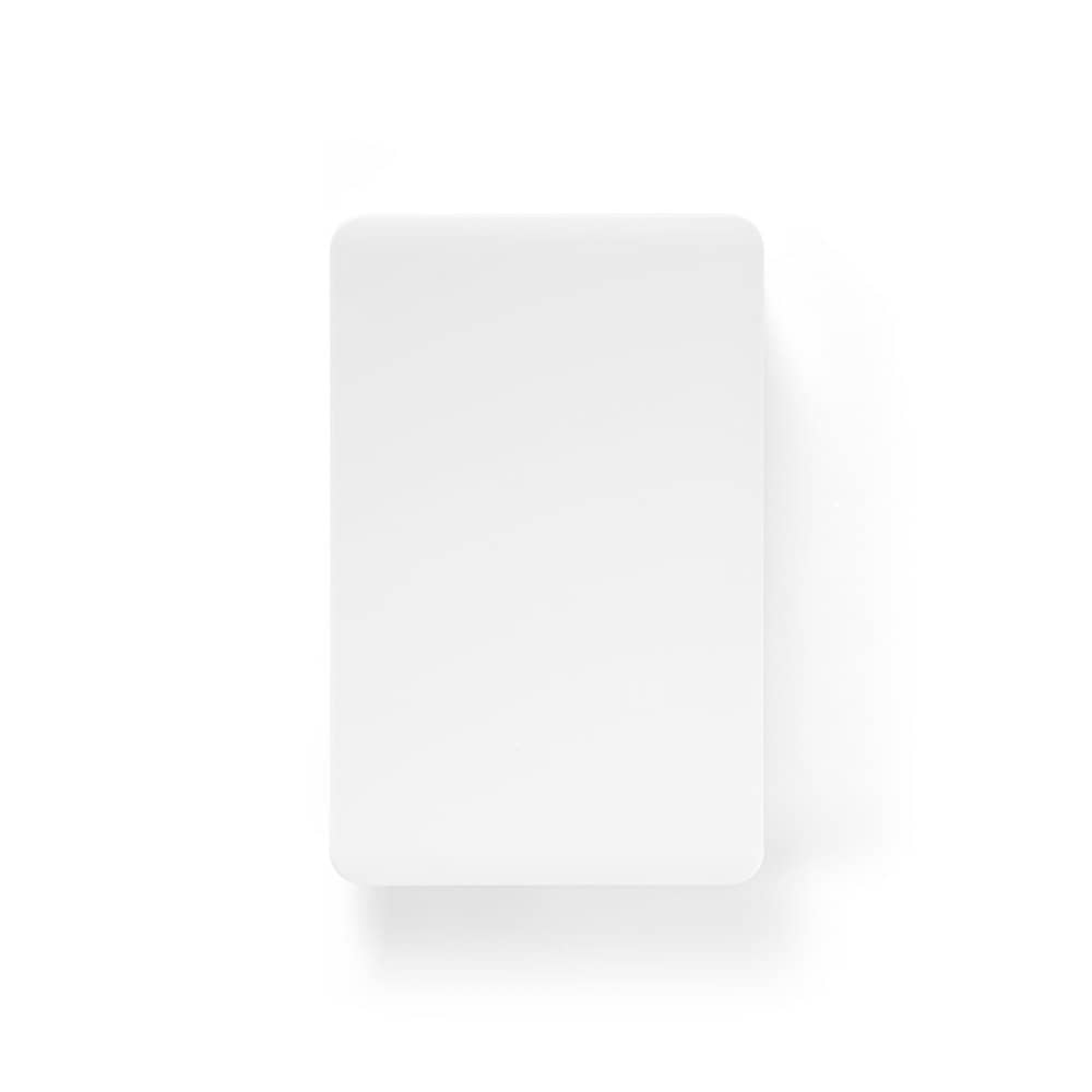 Bateria portátil com cabo integrado, em ABS 100% reciclado (10'000 mAh)