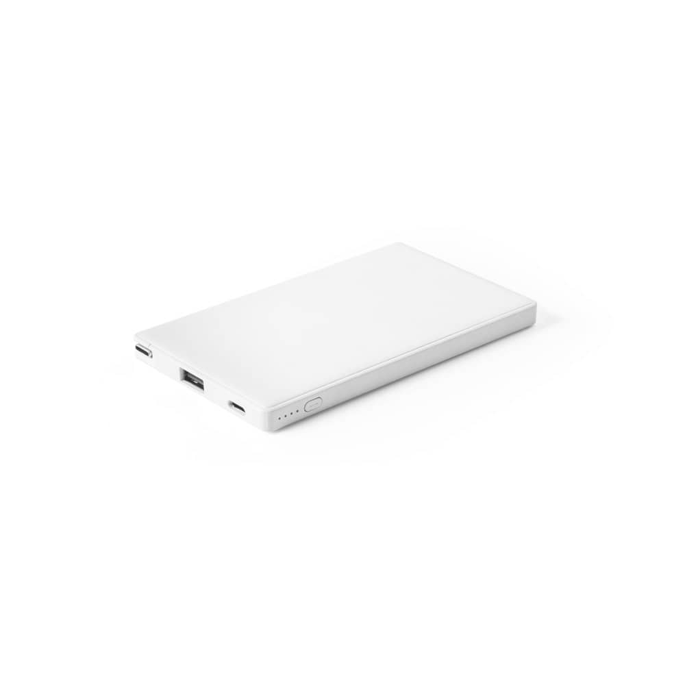 Bateria portátil em ABS 100% reciclado (4'000 mAh)