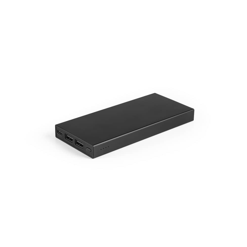 Bateria portátil em alumínio 100% reciclado (10'000 mAh)