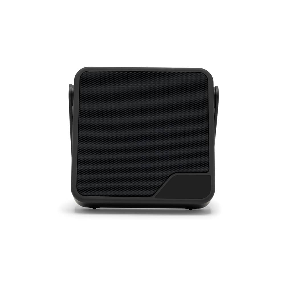 Coluna portátil com proteção à prova d'água (IPX7) e autonomia de 11h (1'800 mAh), em ABS 100% reciclado