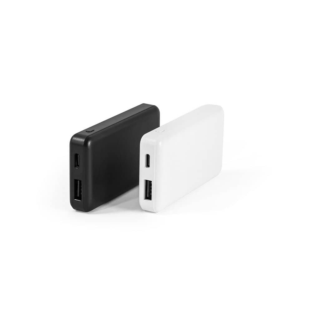 Bateria portátil em ABS 100% reciclado (4'000 mAh)