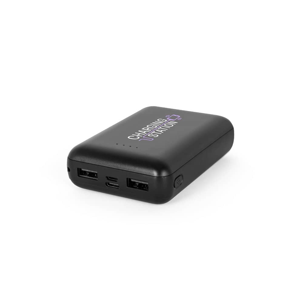 Bateria portáti em ABS 100% reciclado (10'000 mAh)