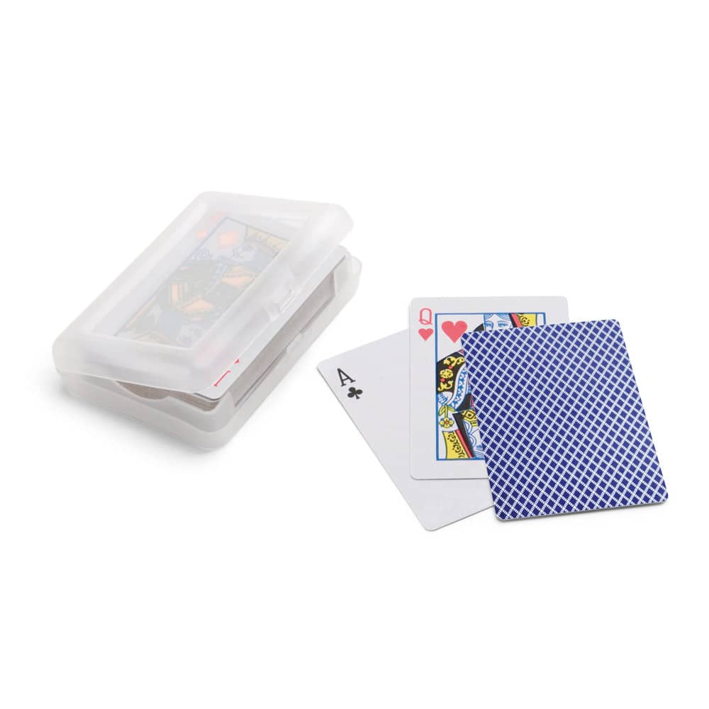 Baralho de 54 cartas em papel plastificado